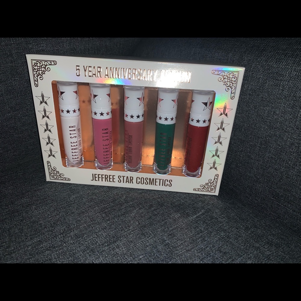 Jeffree Star 5 year anniversary liquid lipsticks